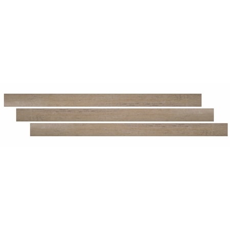 Msi Lime Wahsed Oak 1/4 In. Thick X 1 3/4 In. Wide X 94 In. Length Luxury Vinyl End Cap Molding ZOR-LVT-T-0151